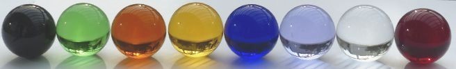 Bild von Schwerer Glasstein glatt